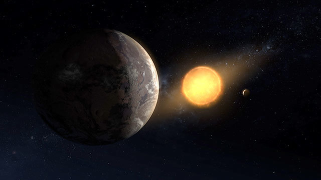 系外惑星Kepler-1649 cの想像図