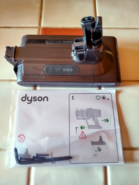 Dyson V10(SV12)用交換バッテリパック