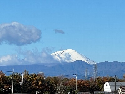 新雪浅間山（Ｒ４,11)