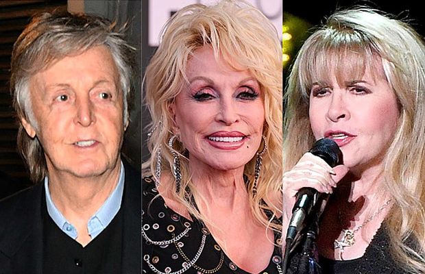 Paul McCartney , Dolly Parton & Stevie Nicks